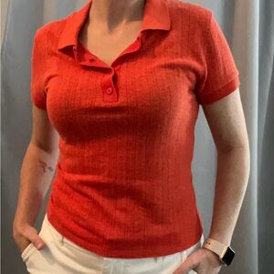 Reformation short sleeve polo